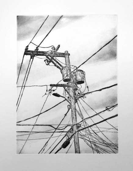 thumbnail of etching of Provincetown