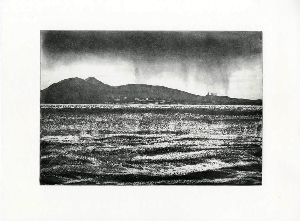 Edinburgh from Musselburgh